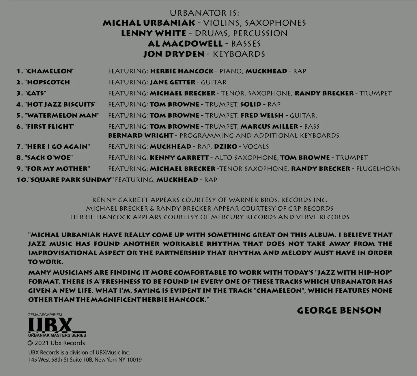 Urbanator (vinyl) - Image 2